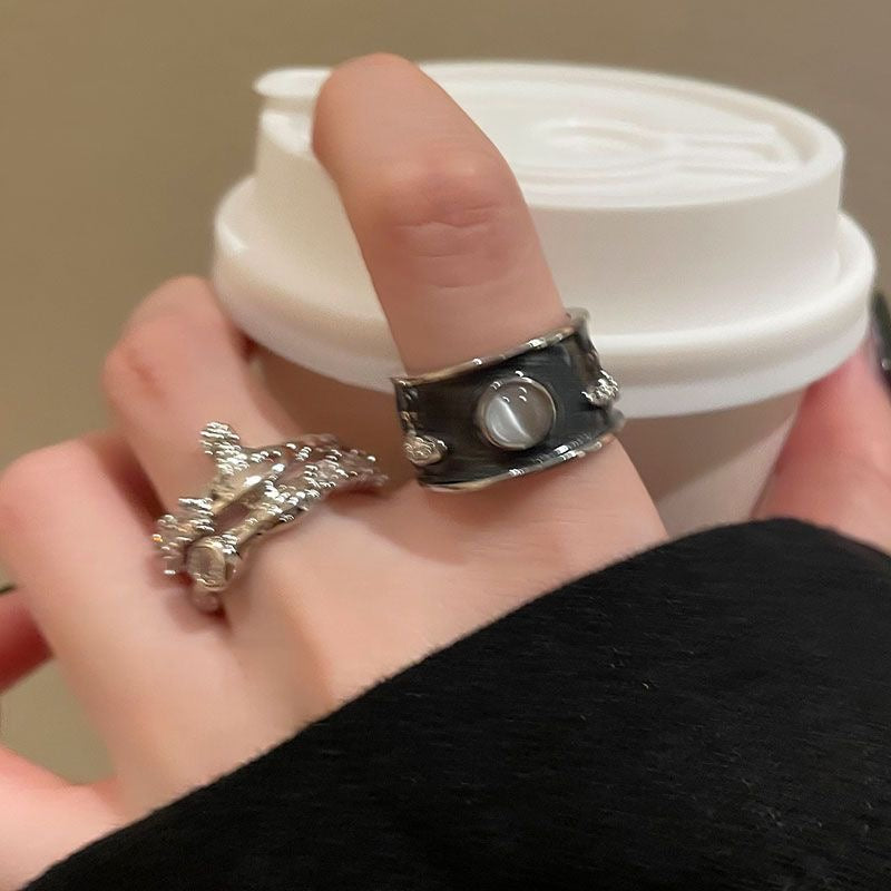 Planet Zircon Ring Set