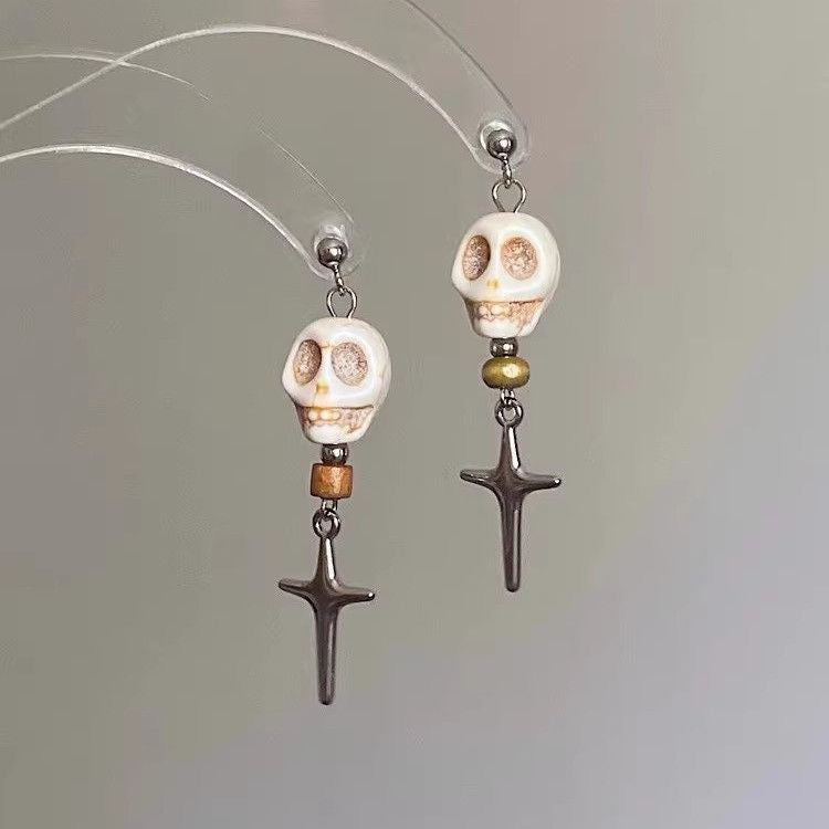 Halloween Skull Stud Earrings