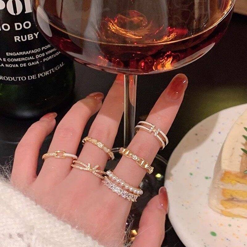 Artistic Versatile Ring Set of 6