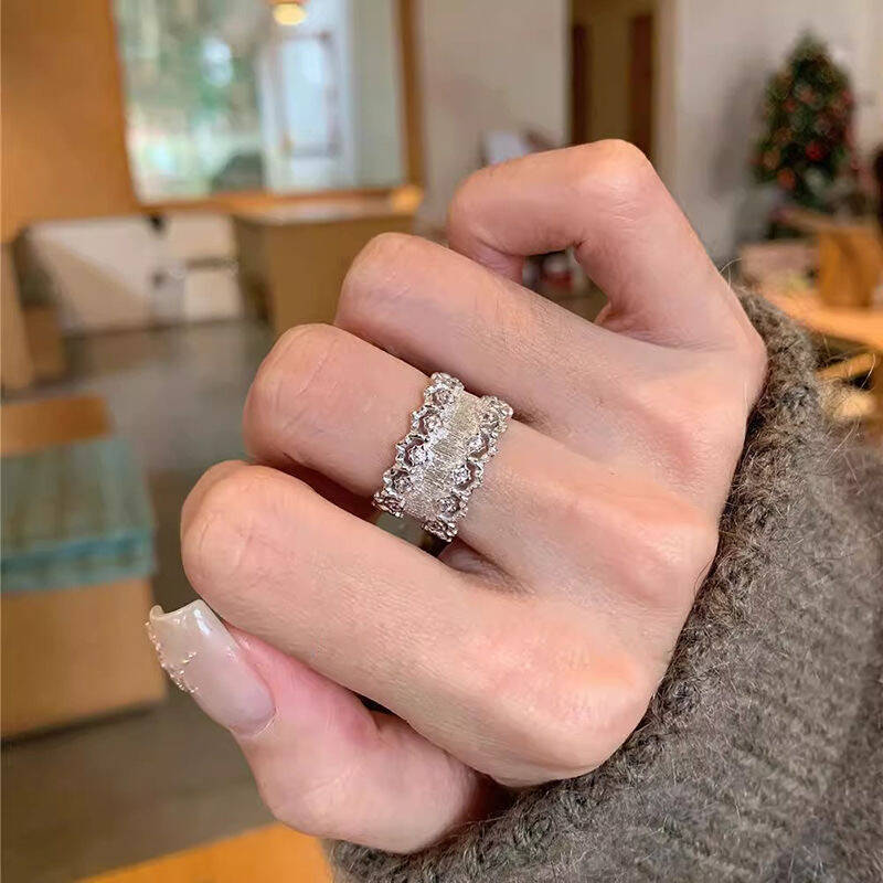 Hollow Lace Ring