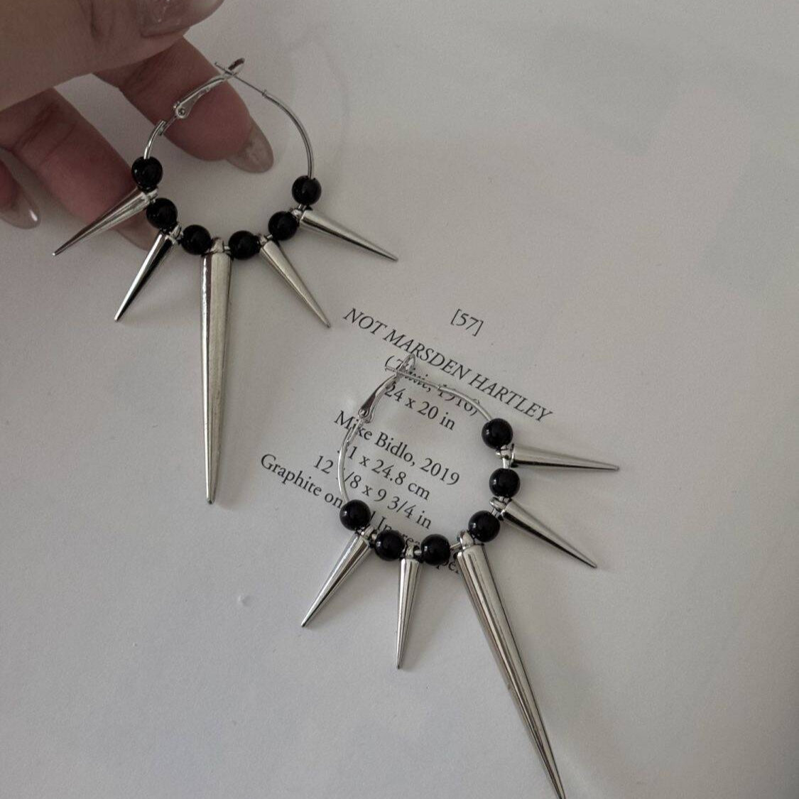 Punk Spike Stud Earrings