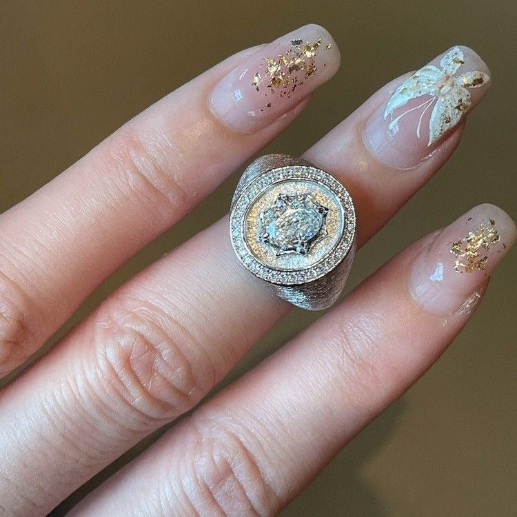 Luxury Brushed Ring