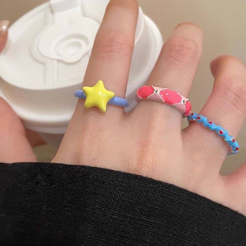 Dopamine Ring Set of 6