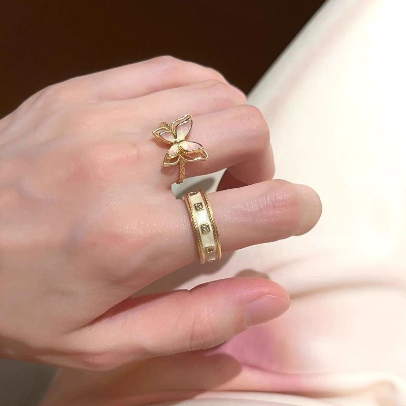 Minimalist Elegant Ring Set