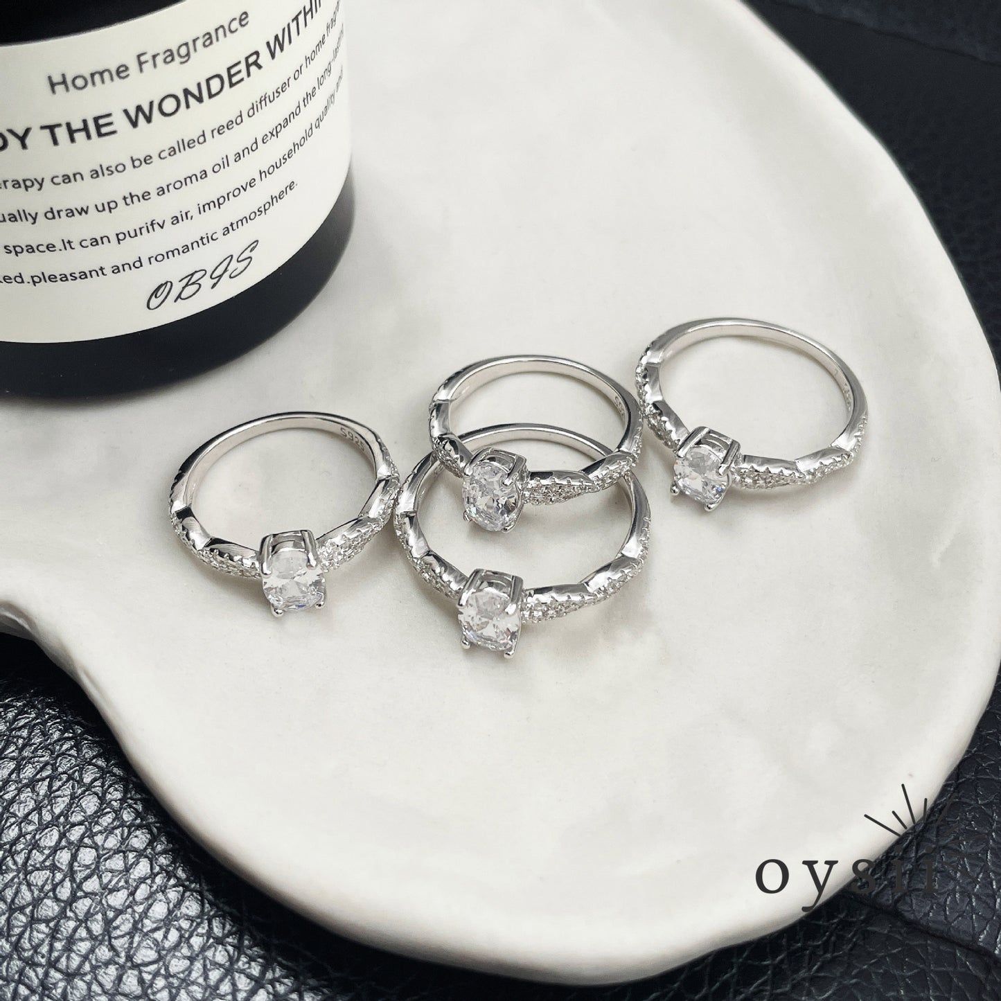 Twilight Waltz — S925 Silver Rotating Ballet Ring