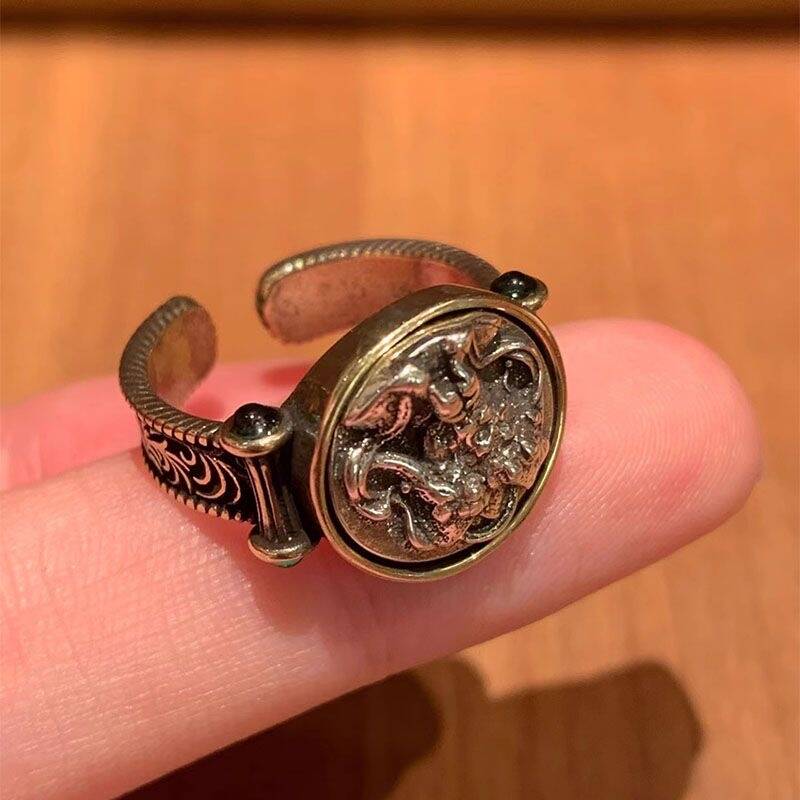 Vintage Oxidized Ring