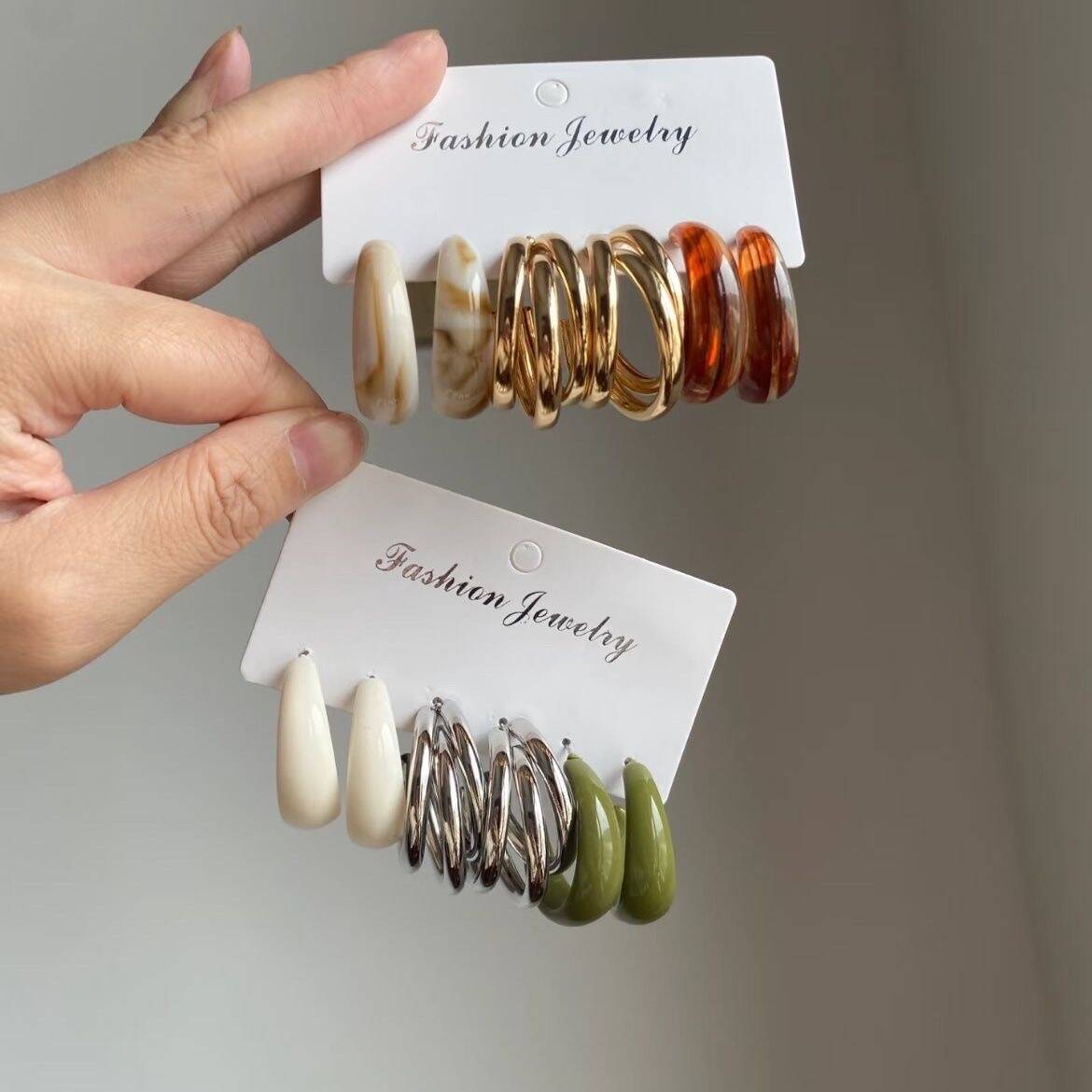 Statement Earring Set