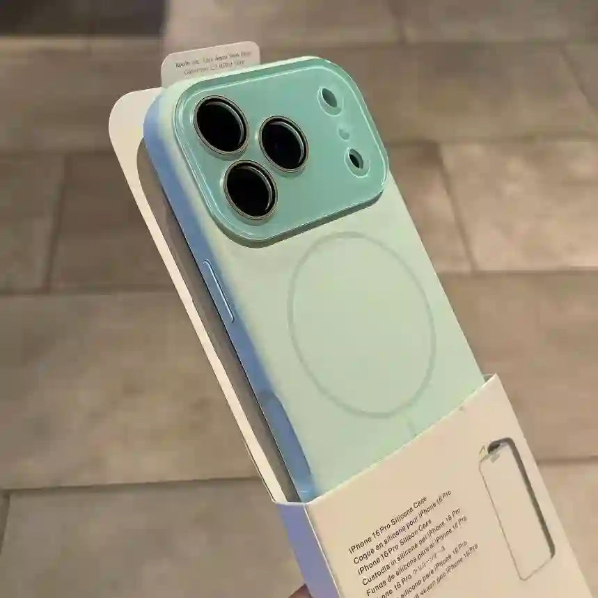 Pastel Color Crystal Lens Magnetic iPhone Case