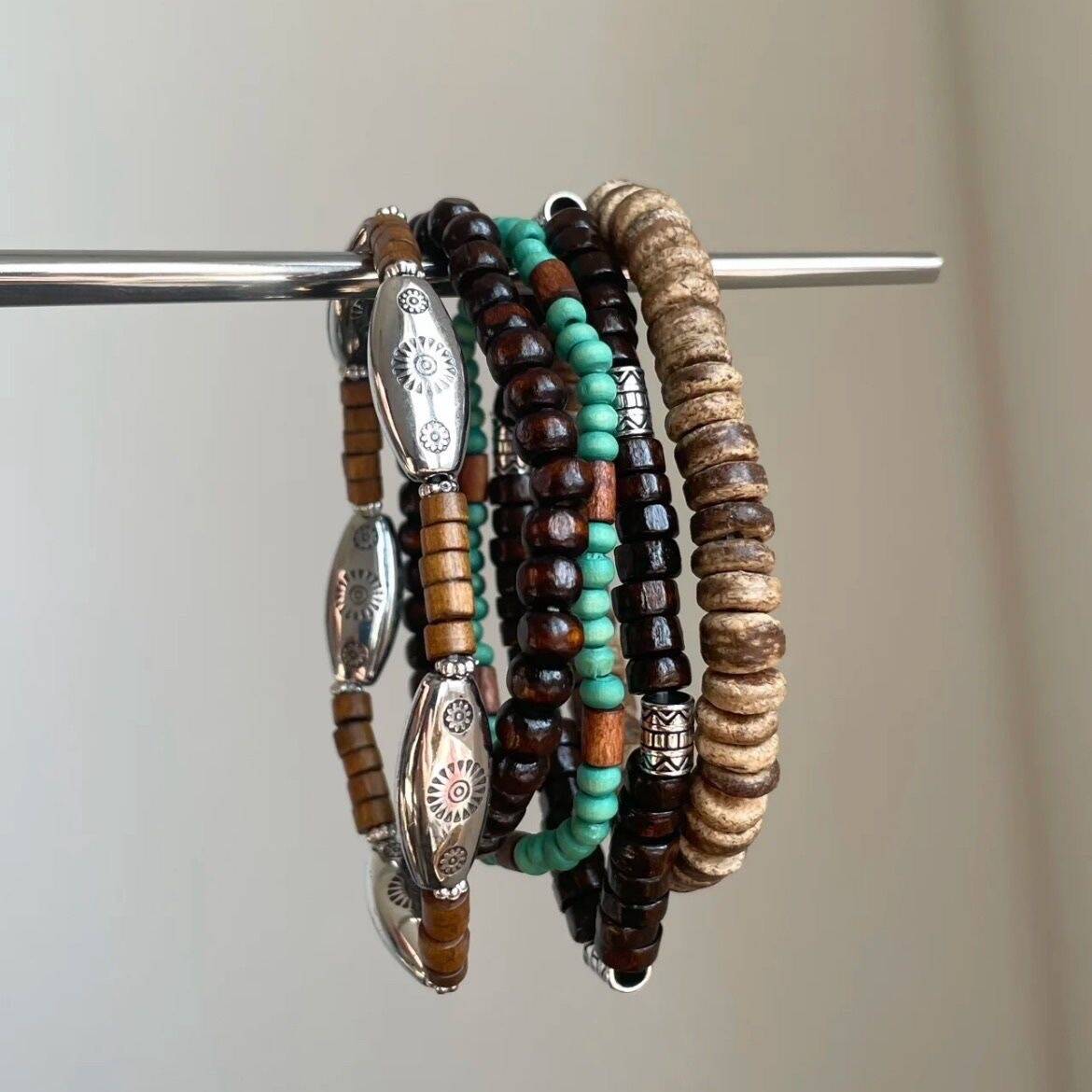 Bohemian Bracelet Set | Retro Layered Jewelry