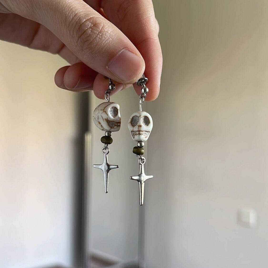 Halloween Skull Stud Earrings