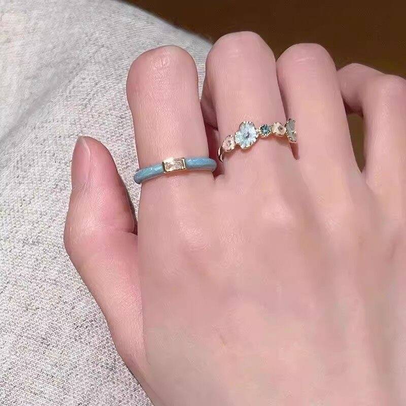 Aesthetic Mood Ring Set