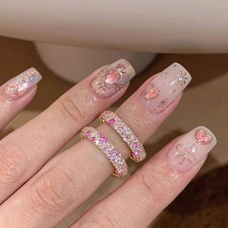 Dopamine Full Pavé Ring Set