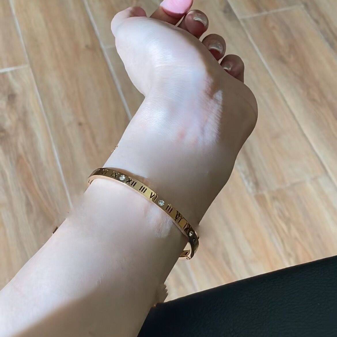 Rose Gold Bracelet Set of 3