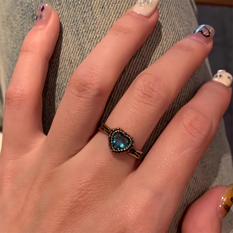 Vintage Oxidized Ring