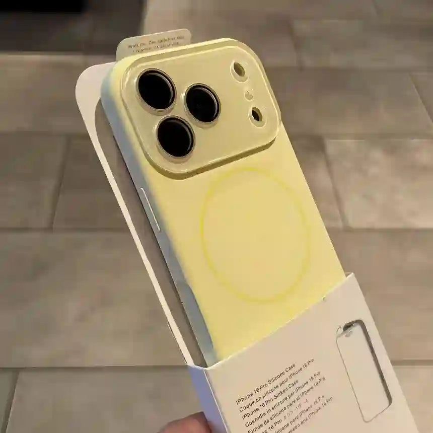 Pastel Color Crystal Lens Magnetic iPhone Case