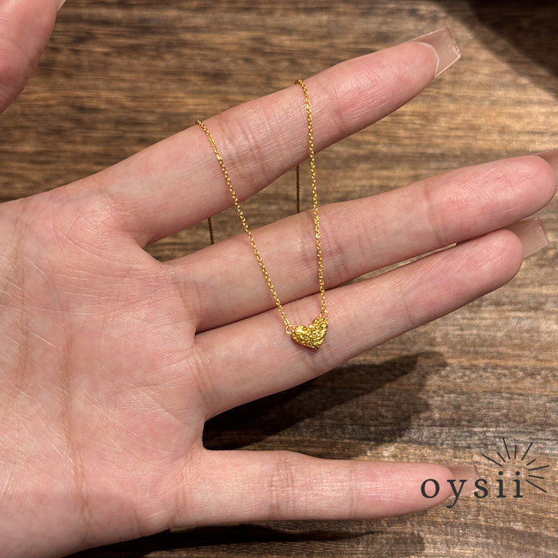 Gleaming Heart – Sparkling Love Necklace