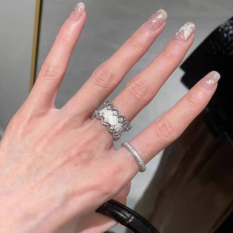 Hollow Lace Ring