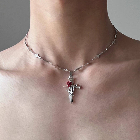 Vine Rose Necklace