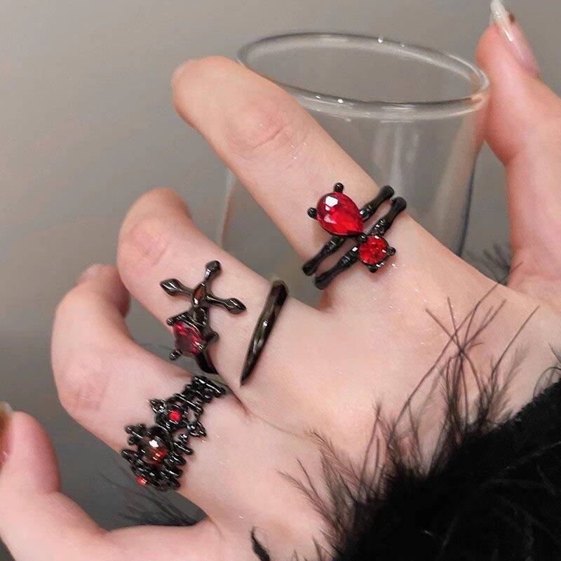 Forbidden Love Ring Set of 6