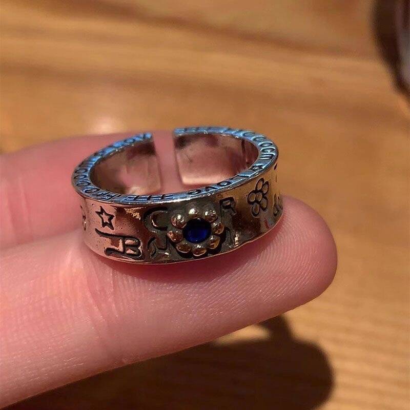 Cross Open Ring Set
