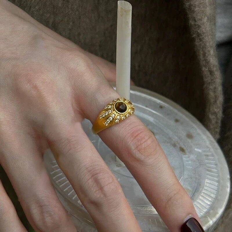 Vintage Tiger Eye Ring