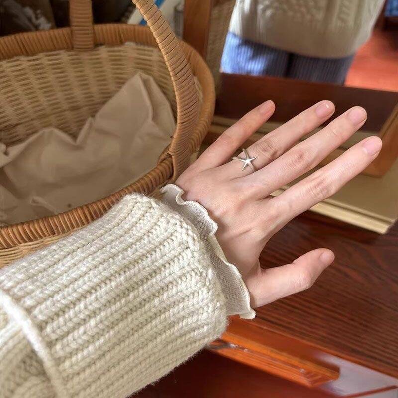 Starfish Brushed Ring