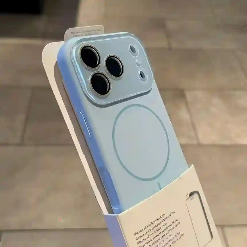 Pastel Color Crystal Lens Magnetic iPhone Case