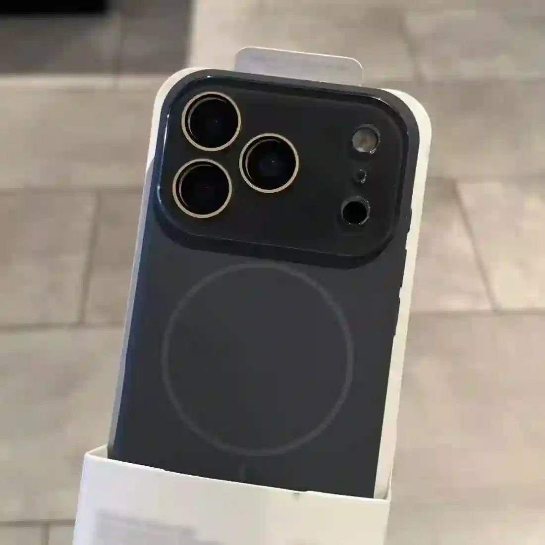 Pastel Color Crystal Lens Magnetic iPhone Case