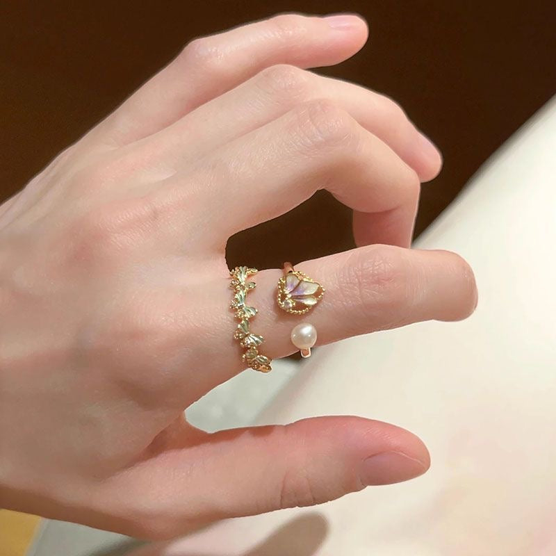 Minimalist Elegant Ring Set