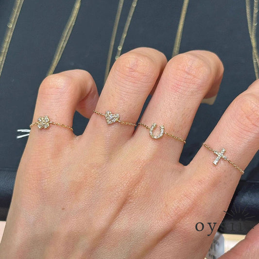 Vintage Drift – Minimalist Chain Ring Set