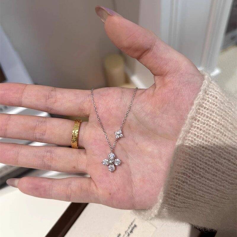 Zircon Blossom Necklace