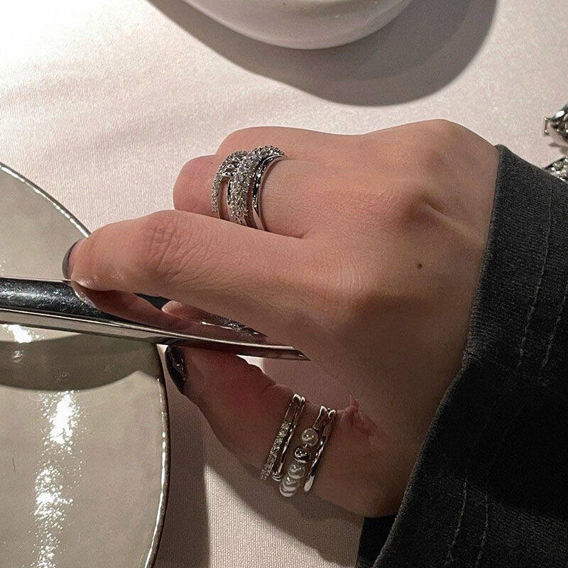 Double Layer Wrap Open Ring