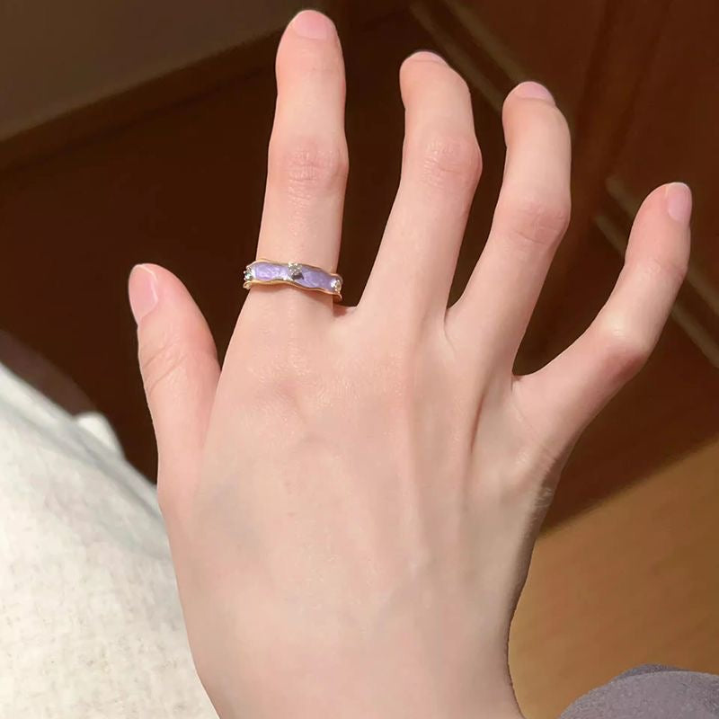 Versatile Floral Ring Set