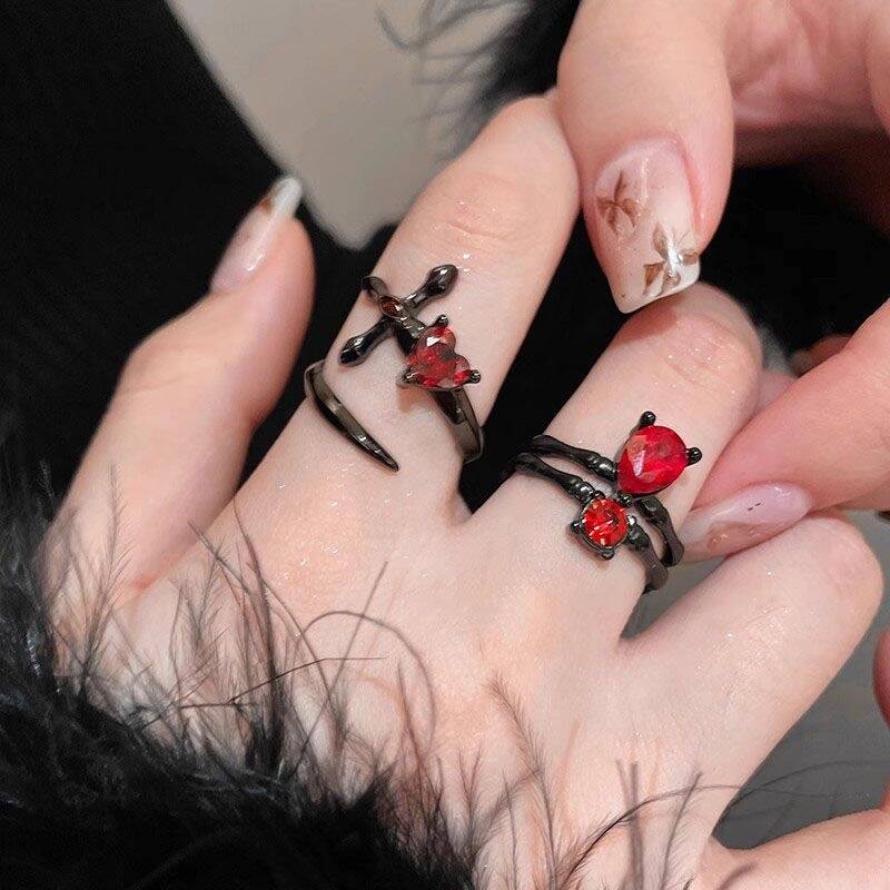 Forbidden Love Ring Set of 6