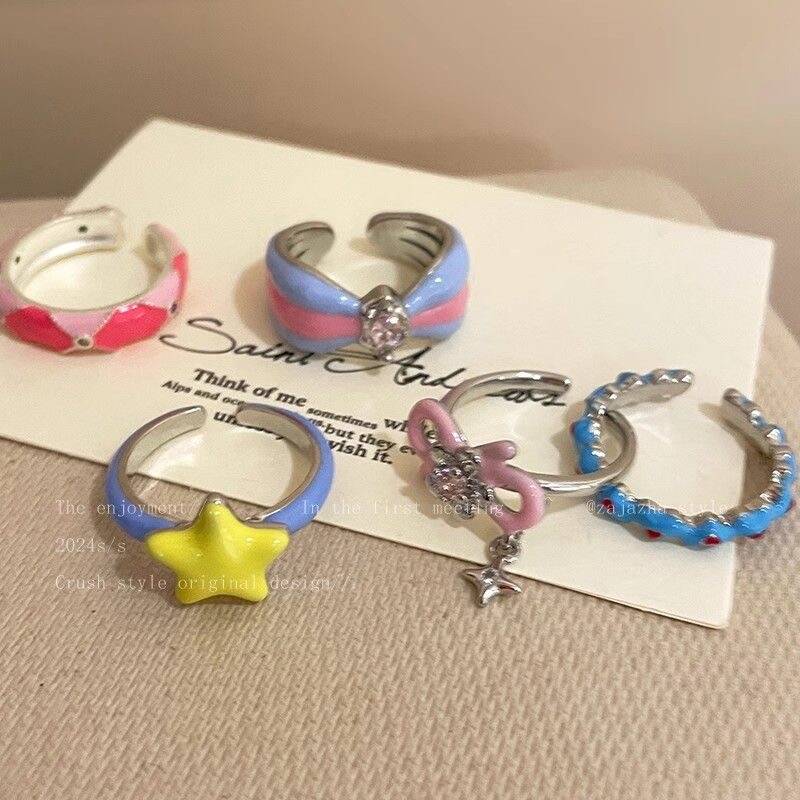 Dopamine Ring Set of 6