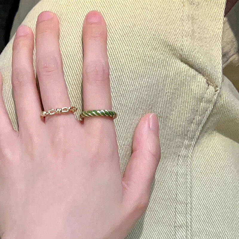 Dopamine Colorful Ring Set
