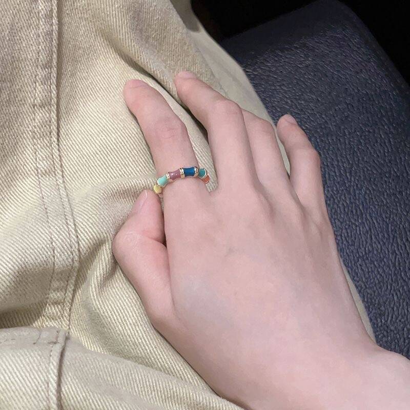 Dopamine Colorful Ring Set
