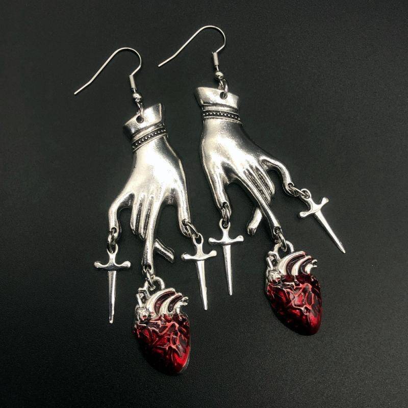 Halloween Vintage Finger Earrings
