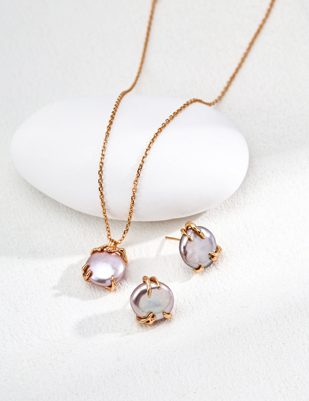 Classic Natural Pearl Pendant Necklace in S925 Silver - Elegant Silver Necklace, Timeless Pearl Jewelry, Luxury Pearl Pendant, Handmade Silver Accessories