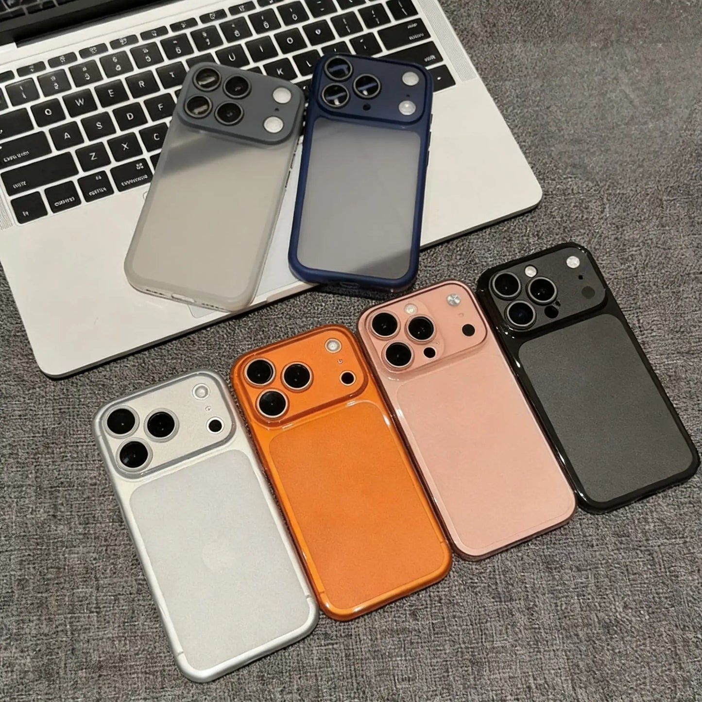 Ultra-Slim "Camera Button" Shield Case - Clear Matte