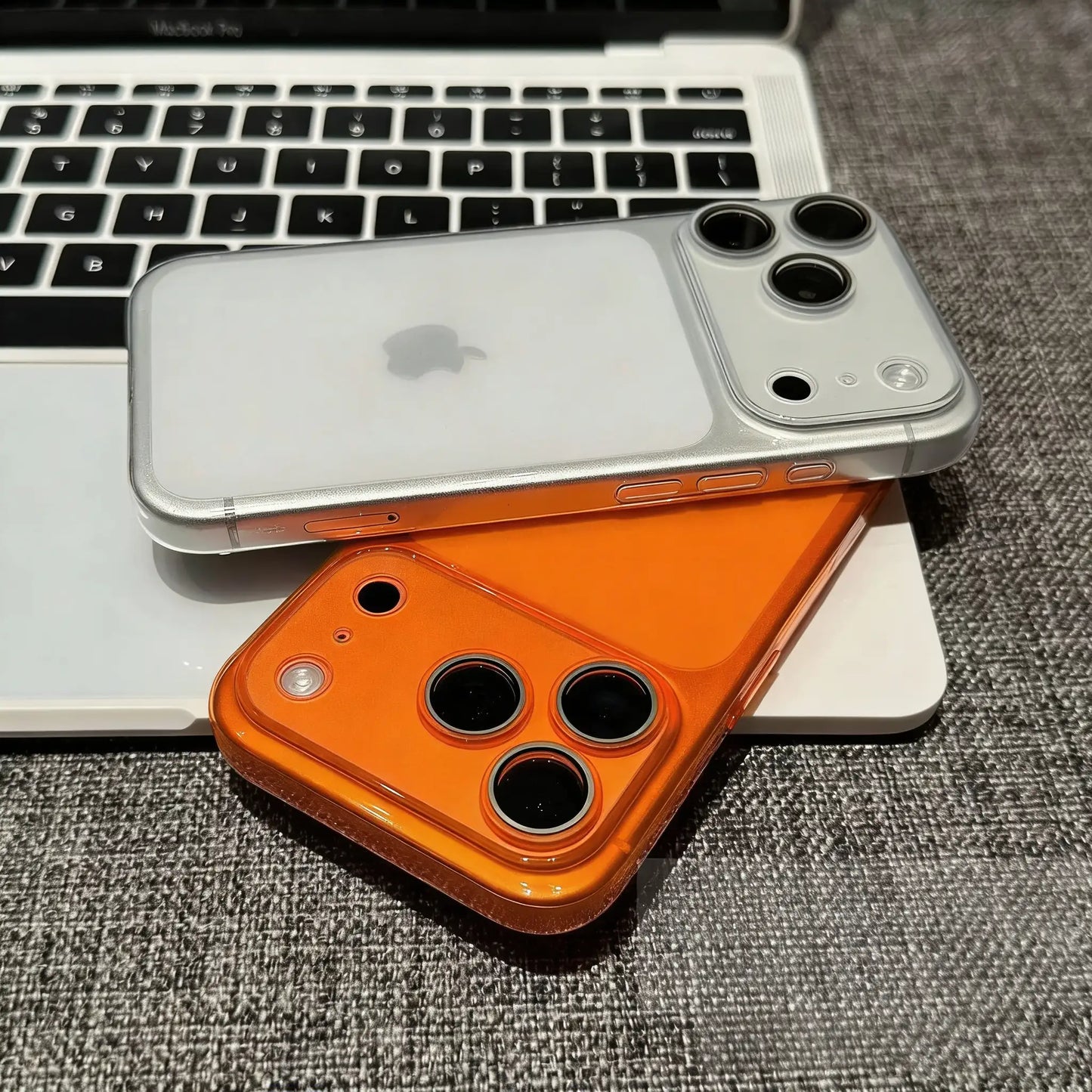 Ultra-Slim "Camera Button" Shield Case - Clear Matte