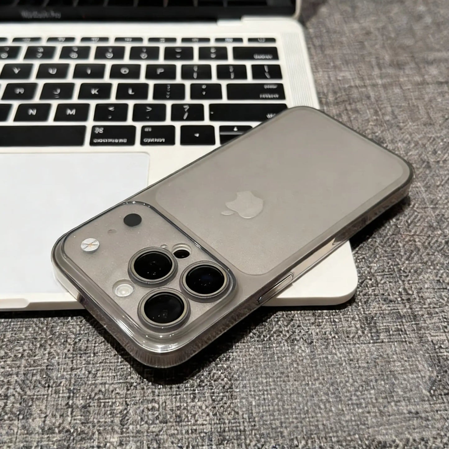 Ultra-Slim "Camera Button" Shield Case - Clear Matte