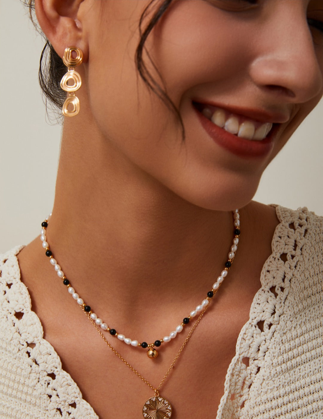 Delicate handcrafted sterling silver spiral earrings, dainty everyday style