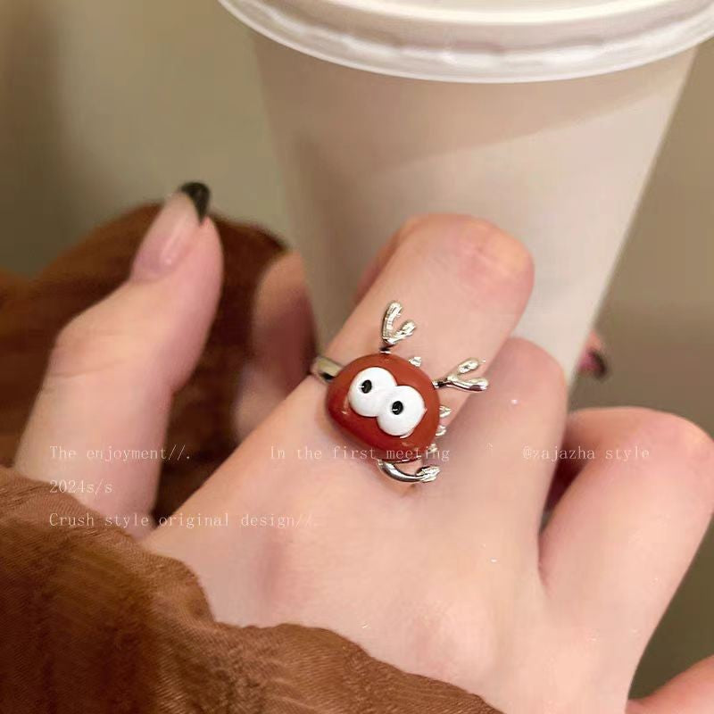 Cute Cartoon Alloy Ring