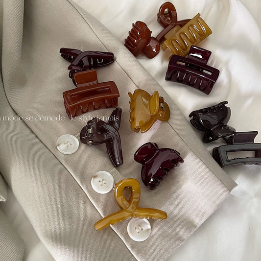 Delicate Cross Mini Hair Claw