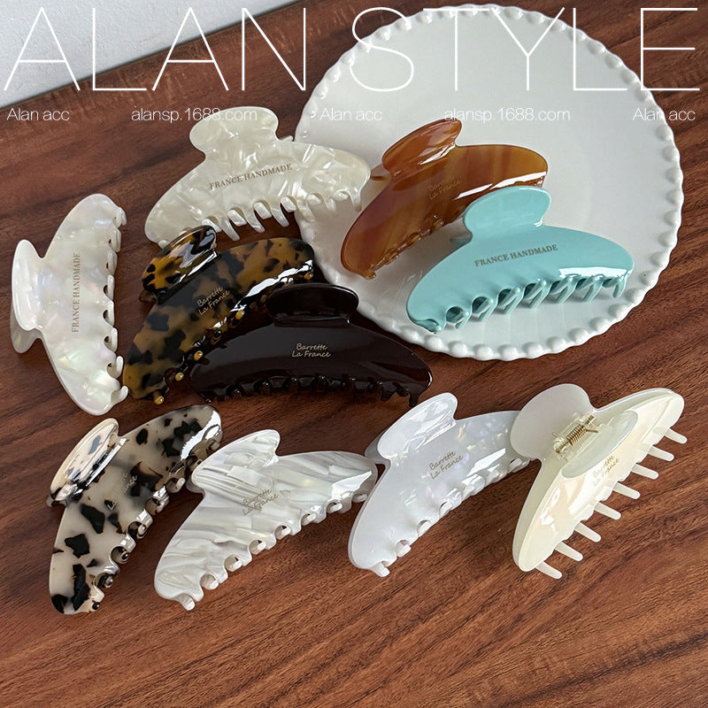 Classic Acetate Shark Hair Clip