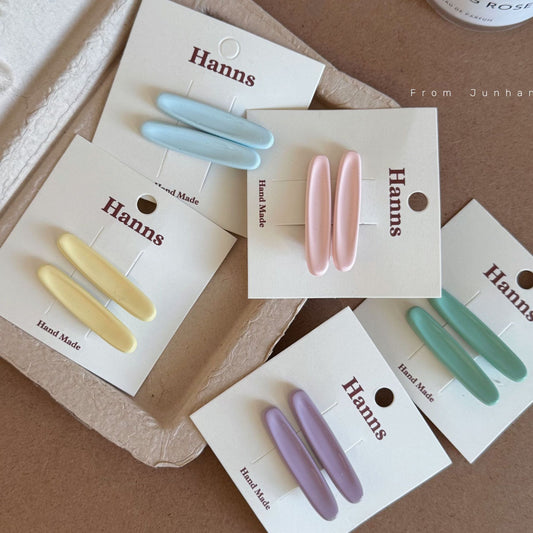 Set of 2 Sweet Metal Hair Clips