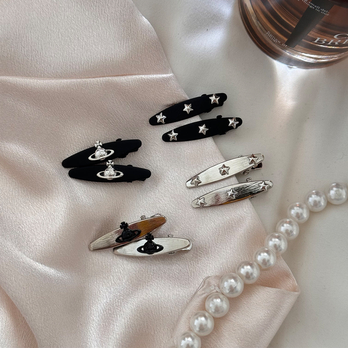 Mini Star Planet Bangs Clip