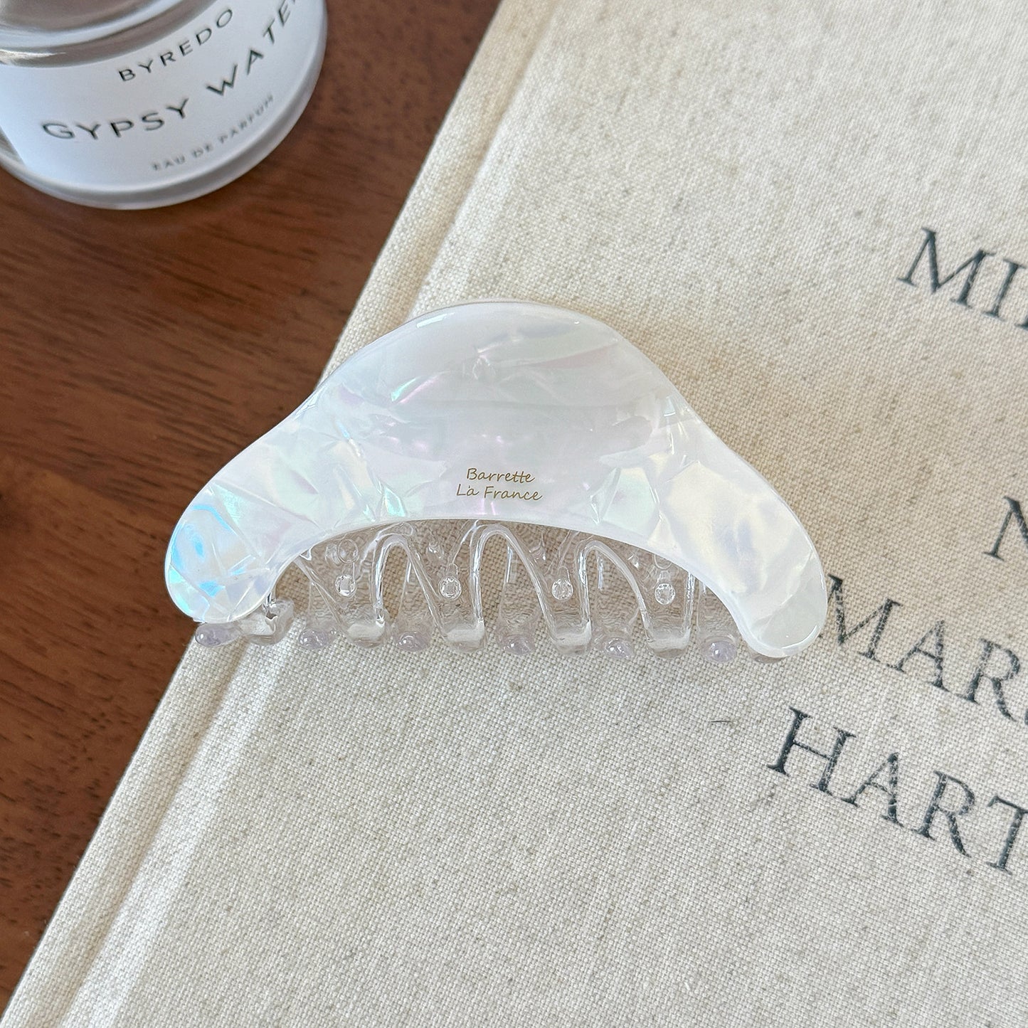 Iridescent Minimal Hair Claw