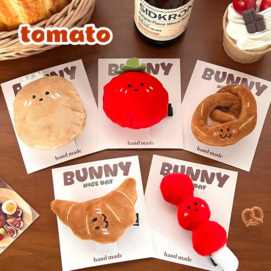 Cute Plush Cartoon Hair Clip